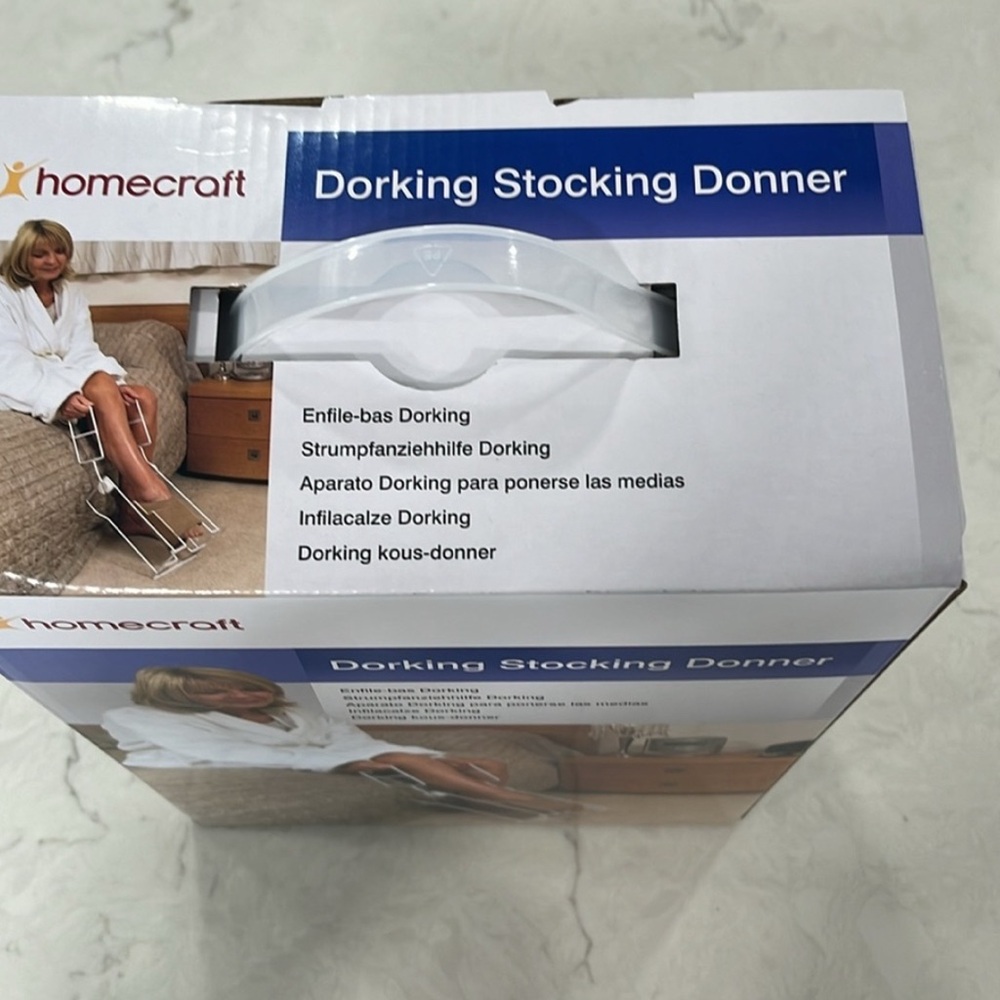 Homecraft Dorking
Stocking Donor White Sock Aid Device - Picture 3 of 6